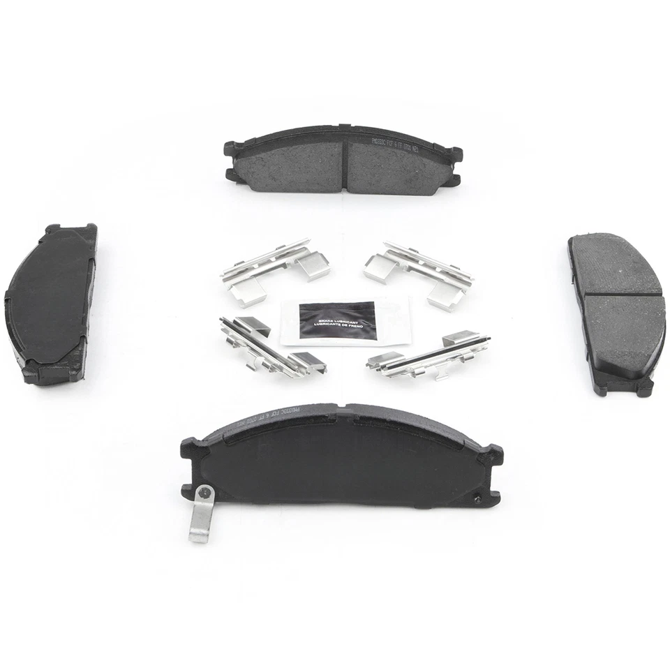 Juego de pastillas de freno de disco delanteras rotor de freno de disco para camioneta Nissan 1995-2004 Foto 2 de 4