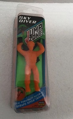 JUMP ZONE Sky Diver Parachute Figure Vintage Prime Time Toys 2014