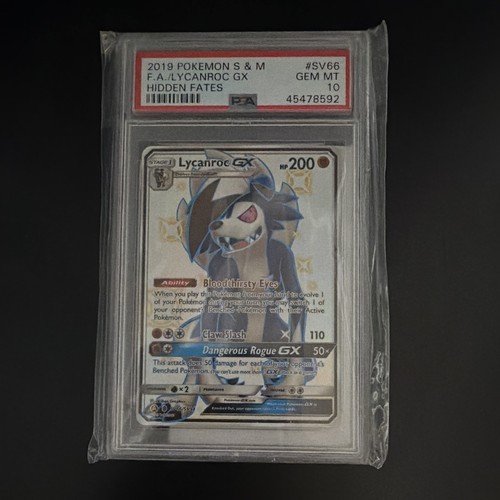 Lycanroc-GX graded PSA 10 for sale on eBay