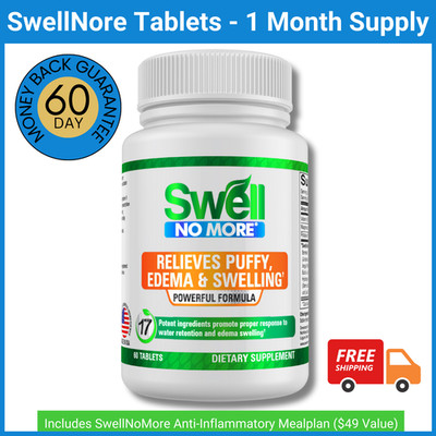 Swell No More Swollen Feet Supplement Legs Feet Edema & Swelling Free Ship