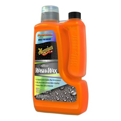 Meguiar's Hybrid Ceramic Wash And Wax 48 Fl Oz Paint Protection Water Beading