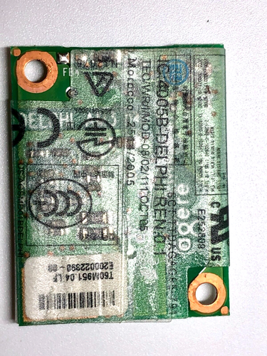 Genuine Acer LAPTOP MODEM CARD ANATEL 0455-06-2565 56K ASI-DELPHI-D40 - 第 3/3 張圖片