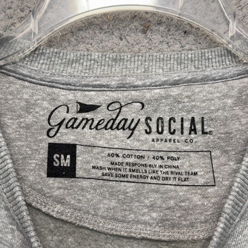 Penn State Nittany Lions Felpa Uomo Grigio Medio Gameday Social Mascotte PSU - Foto 9 di 9