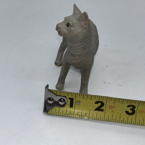 Vintage 1989 Classical Cats of Princeton Gallery Bisque Porcelain Gray Short Hair - Bild 12 von 14