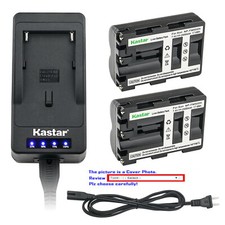 Kastar Battery Super Fast Charger for Sony NP-FM500H Sony DSLR-A100H DSLR-A100W