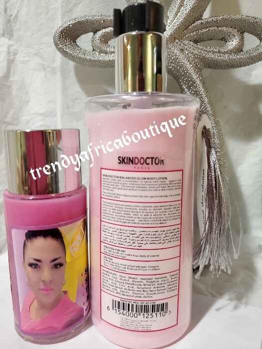 Skindoctor paris egyptian Glow lotion, pepper derm beautifying milk, face cream