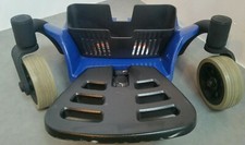 PRIDE MOBILITY Z CHAIR PORTABLE SCOOTER FRONT ATTACHMENT WITH WHEELS BLUE/BLACK