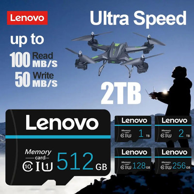 Micro SD Speicherkarte Class 10 High Speed - 32GB bis 512gb 1TB 2TB für Samsung