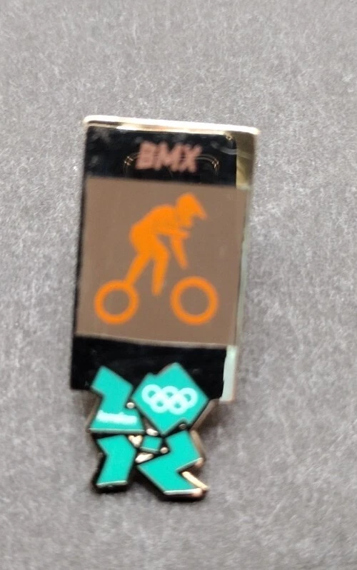 London 2012 Olympics BMX Pictogram Official Commemorative Pin - Image 2 of 4