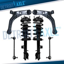 4pc Front Strut Control Arm Sway Bars for 2001 - 2004 Ford Escape Mazda Tribute