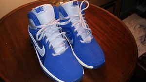 nike air blue high tops
