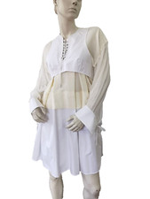 RRP  899   SPORTMAX by Max Mara COTTON-SILK Dress  Usa6 It40 De36 Uk8 Fr38