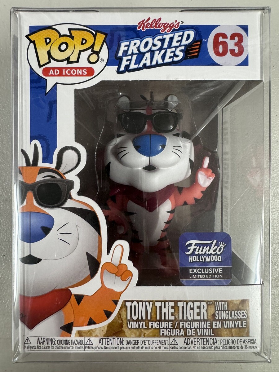 Funko pop! トニー ザ タイガー ファンコ コーンフレーク 63 Tony The Tiger 63 ~ Kellogg's ~ Funko Pop Vinyl ~ Ad Icons + FREE