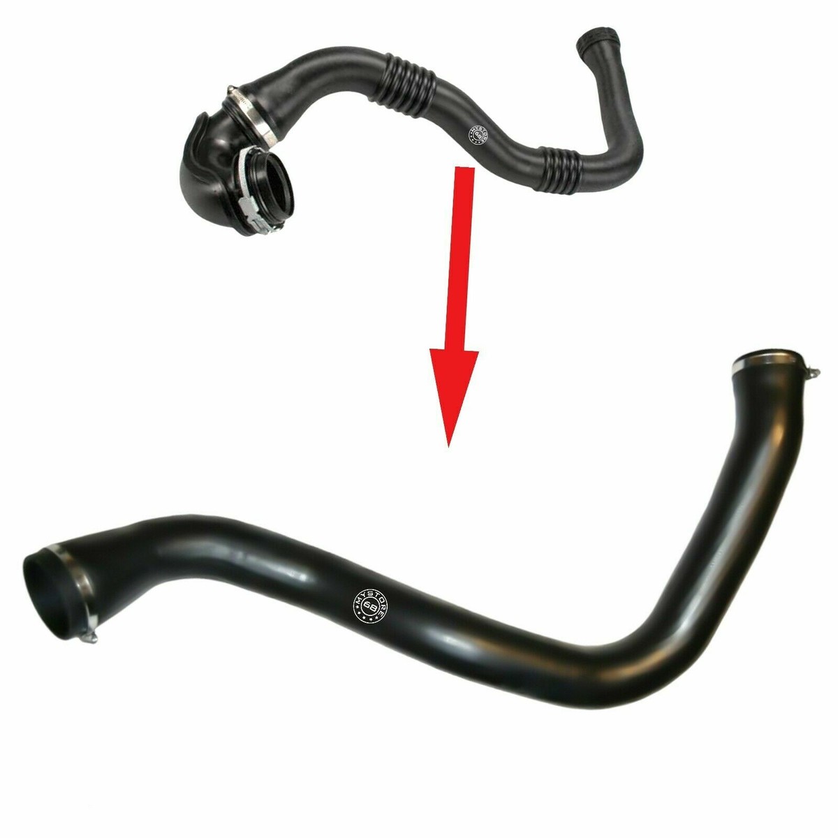 LADELUFTSCHLAUCH TURBO SCHLAUCH ROHR FÜR OPEL INSIGNIA 170 PS 2.0  