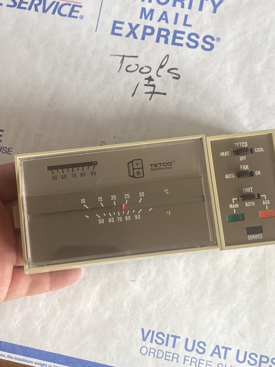 RARE TETCO GEOTHERMAL Multistage Thermostat 6TH11704024 | eBay