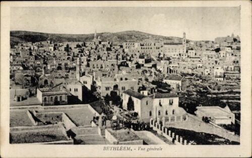 Ak Betlehem Israel, Blick auf den Ort mit Häusern - 4137875 - Bild 1 von 2