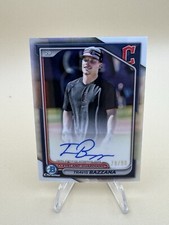 Travis Bazanna 2024 Bowman Draft Variation Refractor Auto #/99! Top Prospect🔥🔥