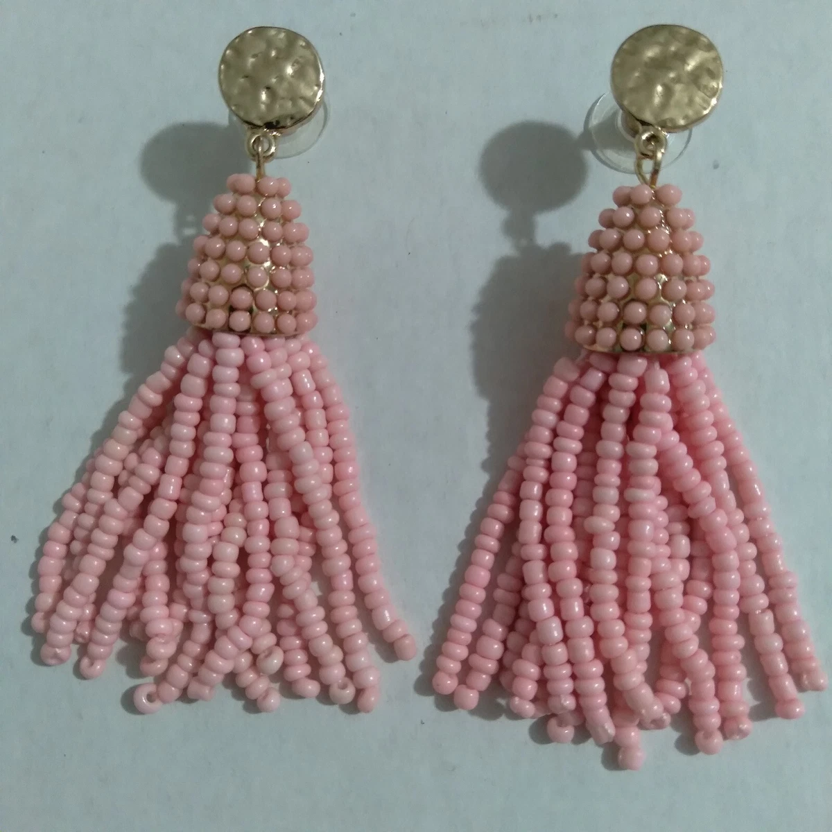 Baublebar pink tassel best sale earrings