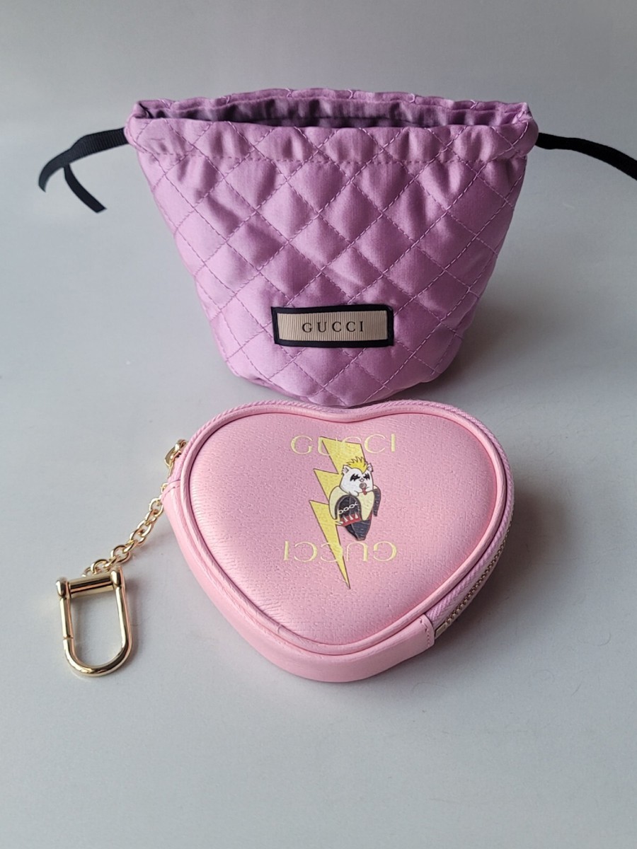 GUCCI グッチ　GG柄 豚　ブタ　ピッグ　ケース　ミニポーチ 国内即発【GUCCI】ダブルG キーチェーン カードケース (GUCCI/カード