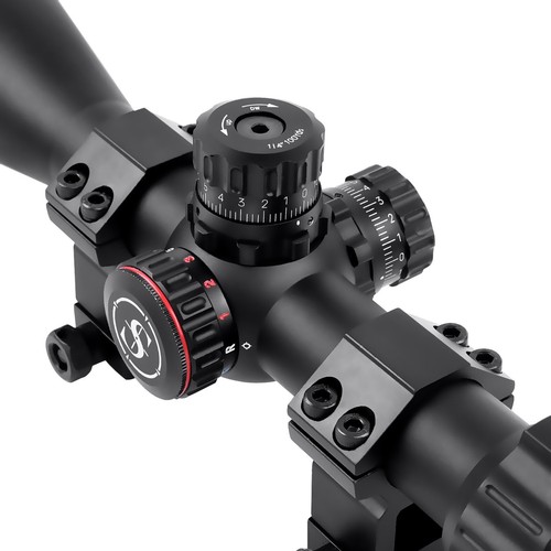 Sniper 6-24X50AOL Hunting Rifle Scope with R/G/B Illuminated Mil-Dot Reticle - Picture 3 of 8