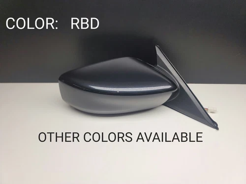 Passenger Side View Power Mirror for 13-18 Nissan Altima COLOR CODE:     RBD