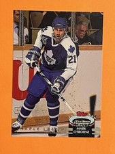 1992-93 Stadium Club #379 Mark Osborne Toronto Maple Leafs NHL Hockey Card