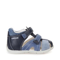 Geox Sandals Baby Leather With Back To Seude, Tears, Linea Kaytan B7250c Geox Sandals Baby Leather With Back To Seude, Tears, Linea Kaytan B7250c