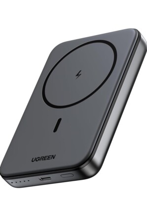 UGREEN Nexode Wireless Powerbank 10000mAh Magnetische Power Bank mit USB-C 20W