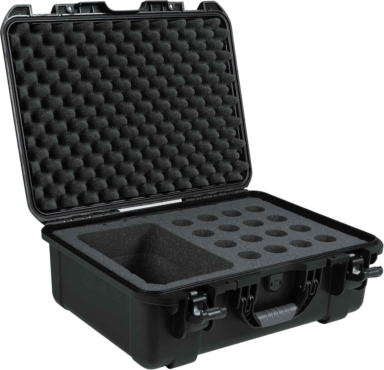 GM-16-MIC-WP Waterproof Injection-Molded 16 Microphone Case