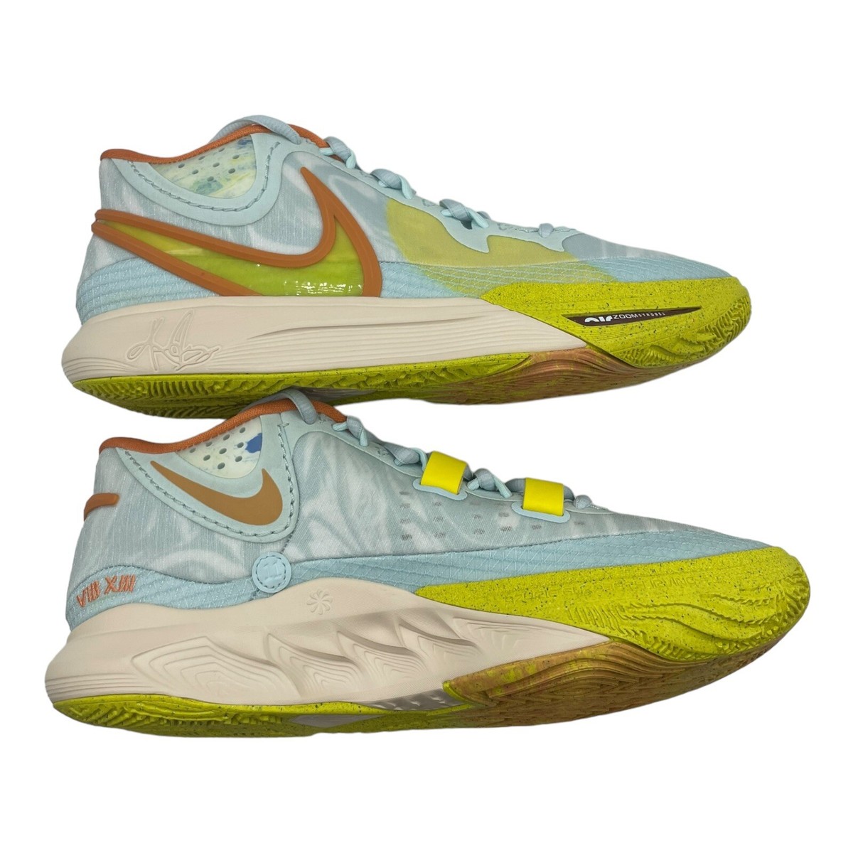 Nike Kyrie 8 Eagle Air Zoom Glacier Blue Yellow Men\'s 10 New In Box DJ6017-400 Nike Kyrie 8 Eagle Glacier Blue Yellow White Unreleased  main image 2