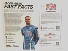 2019 SHARK RACING JACOB ALLEN #1a WOO 410 SPRINT CAR DIRT DIESEL ALL DE POSTCARD — photo 2