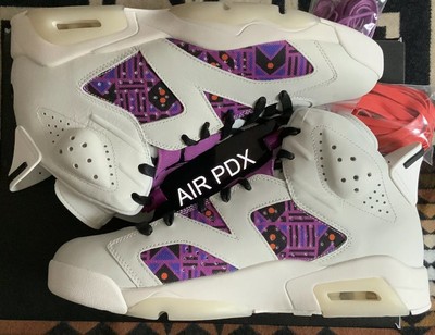 retro 6 sail black team orange