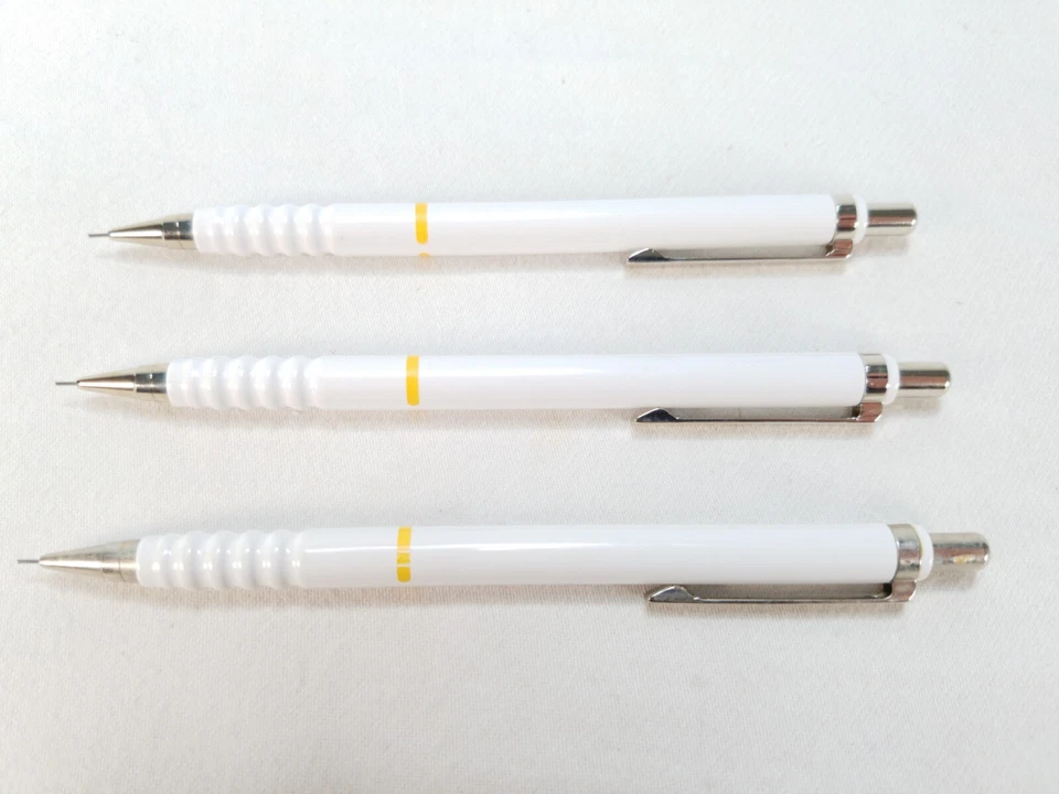Lote de 3 Rotring Tikky Special Vintage 0,3 mm Cuerpo Blanco Alemania Occidental Foto 2 de 3