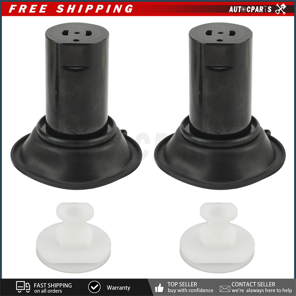 2pcs Carb Piston Slide Diaphragms For Honda VT1100C SHADOW 1100 16111-MM8-771