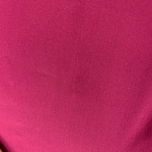 Abito donna vintage Adrianna Papell 10 (XL) rosso 100% seta tubino ginocchio a matita - Foto 17 di 18