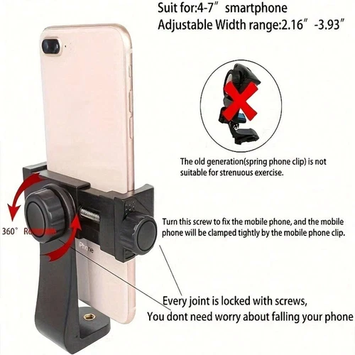 Chest Mount Harness Strap Phone Anti Theft Grabbing Phone Holder Security Safe - Picture 6 of 15