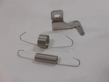 Throttle Cable Bracket Spring Kit Stainless Kick Down Chevy Holley Edelbrock AFB