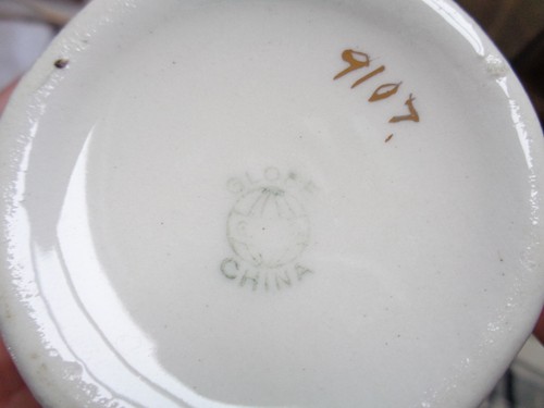 Vintage G.P. Co. Globe China Sahne & Zucker Set - Bild 8 von 10