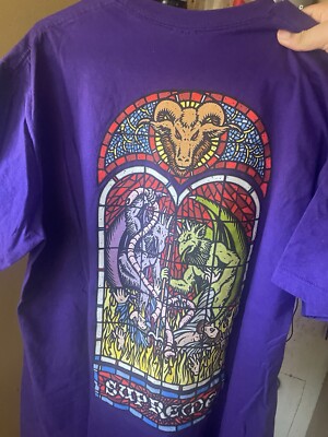 XL - Supreme Worship Tee (Purple) - FW23 | eBay
