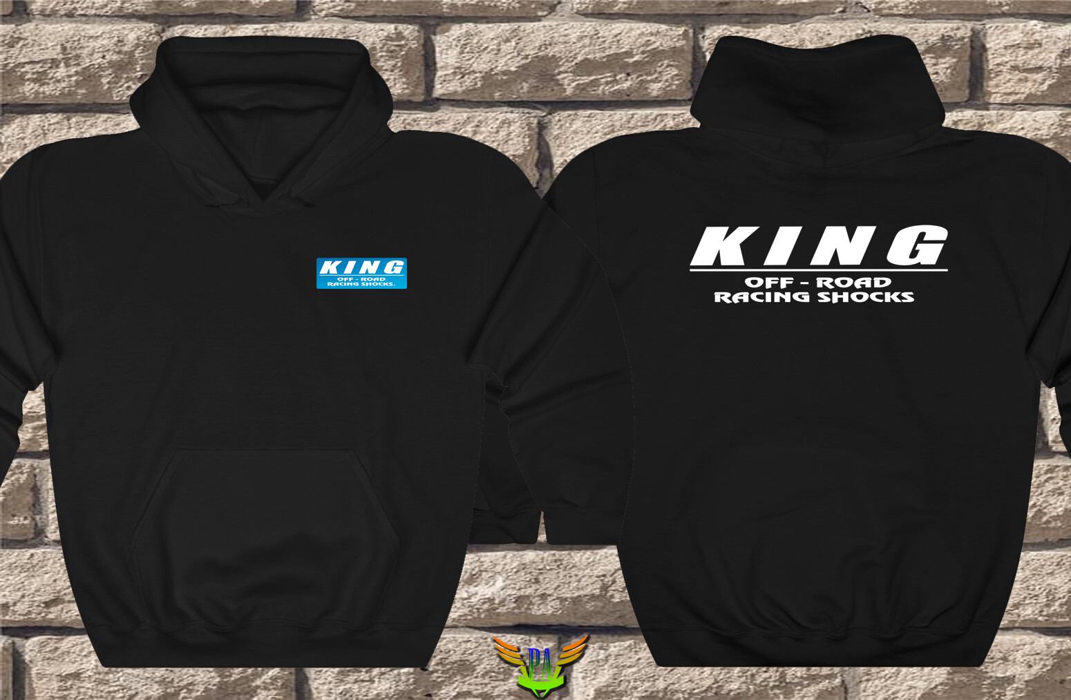 New Limited King Off Road Racing Shocks Hoodie Usa Size S-5X | eBay