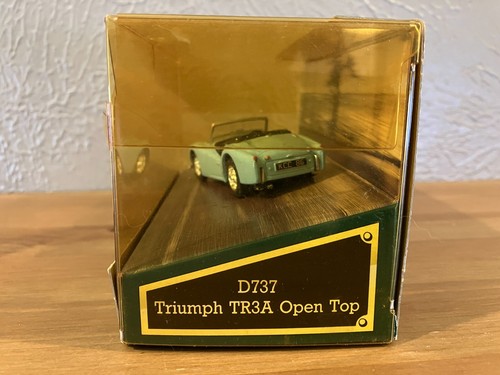 1989 Corgi Classic Models Collectible Toy Car D737 TRIUMPH TR3A OPEN TOP - Picture 3 of 5