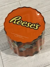 Reese’s Peanut Butter Cup Popcorn Bucket Collectible Tin