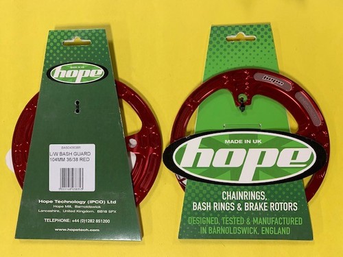 Hope L W Bash Guard 104mm 36 38 Red Brand New Ebay Hope L W Bash Guard 104mm 36 38 Red Brand New Ebay