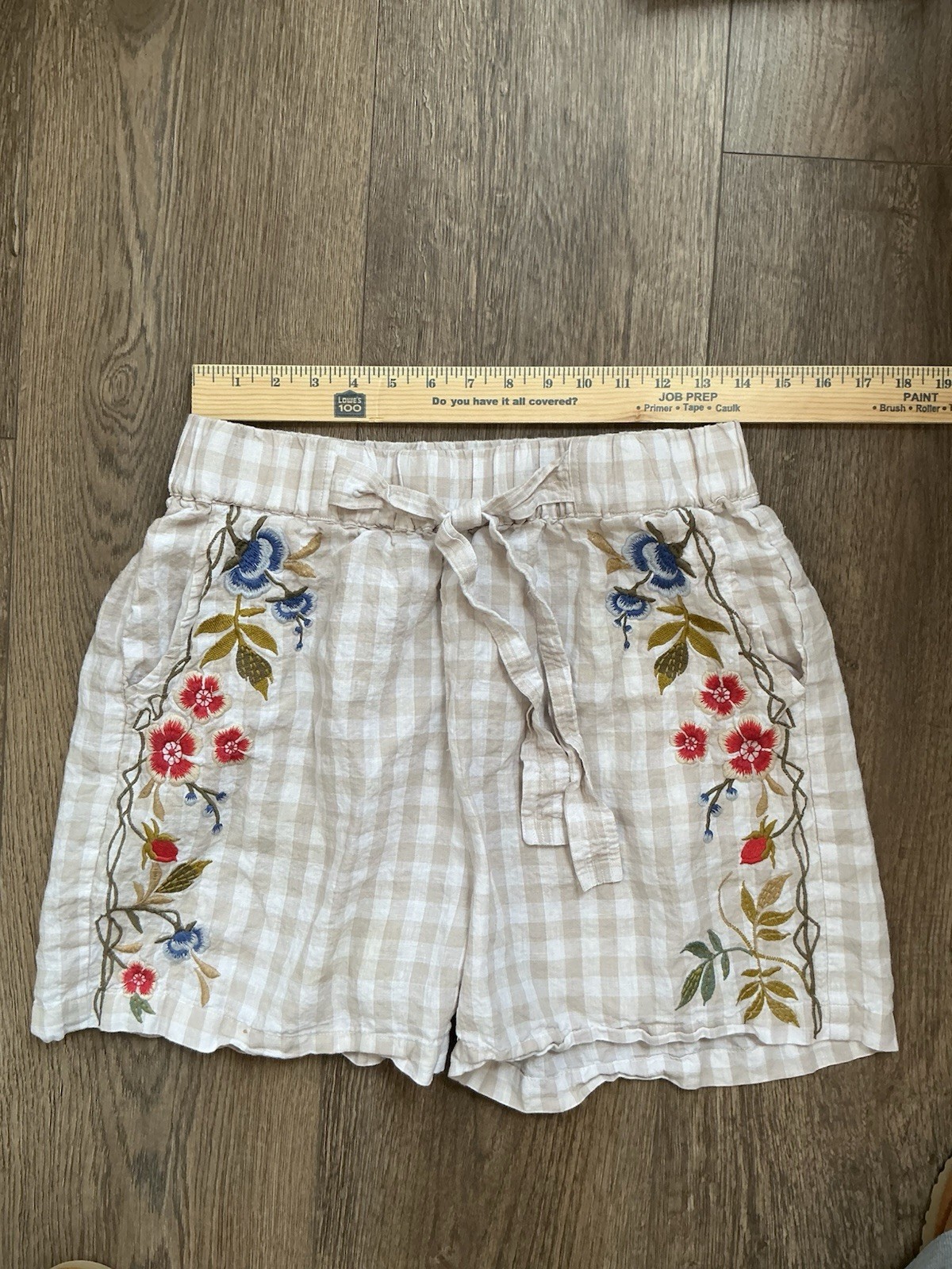 Johnny Was 100% Linen Workshop Adele Trapunto Gin… - image 8