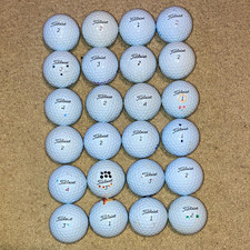 24x titleist pro v1/vx golf balls GRADE A
