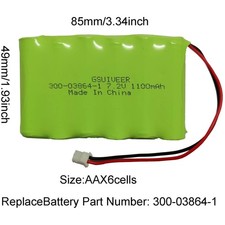 Rechargeable Battery 7.2V 1100mAh for Honeywell Lynx