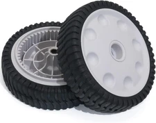 CheeMuii 734-04018 Lawn Mower Wheels 8" Push Mower Front Drive Wheel Replacement