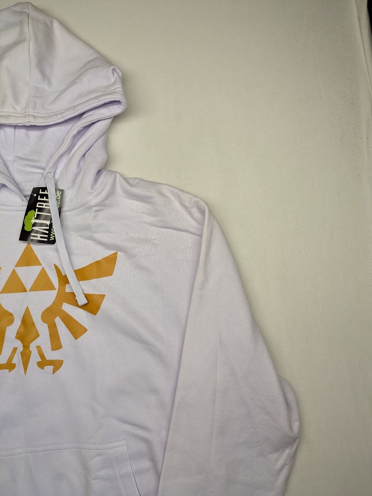 Zelda The Legend of Zelda Hoodie Hylian Crest Pullover Weiß Gold Sweatshirt image 2