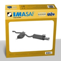 Imasaf Auspuff Sportauspuff Ab Kat FüR Fiat Bravo (182) 1.4 1X90Mm