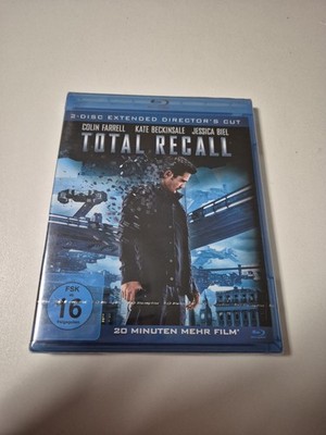 Total Recall - 2 Disc Extended Director's Cut [Blu-ray] Neu & Sealed